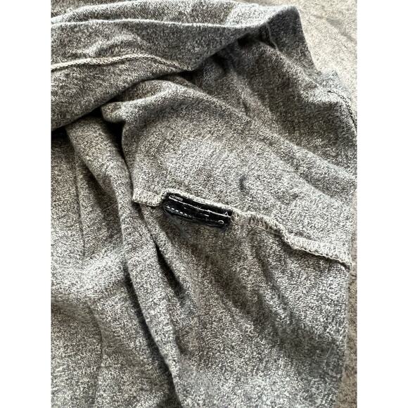 RRL Ralph Lauren Double RL Shirt Mens‎ XXL Gray Long Sleeve Henley 100% Cotton - Picture 6 of 8